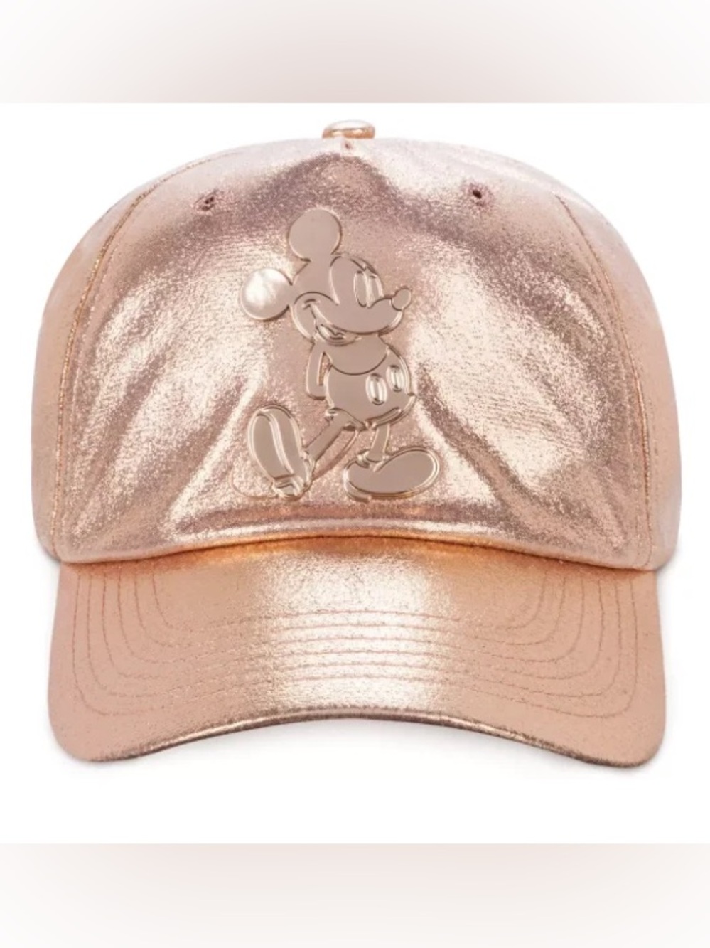 Disney Parks Toddler Size Mickey Mouse Rose Gold Baseball Cap